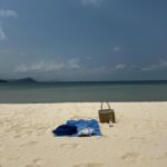 Charlène Le Mer Instagram – Sur la plage abandonnée…🐚☀️