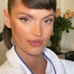 Charlbi Dean Instagram - You're grinning like a Friday night And you're smiling like You know what you like @diorbeauty #diorriviera 🤍🤍🤍🤍