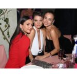 Charlbi Dean Instagram - Thank you my dear friend @elimizrahi for dressing me for my first @amfar I was shaking in me wee boots but you made me look cool and confidant as always @monotofficial 💋💋