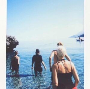 Charlbi Dean Instagram - Never have WiFi but I do right now and feeling so damn nostalgic and proud.. Some more of our adventures through Greece. Wish I could post 100 more 😅