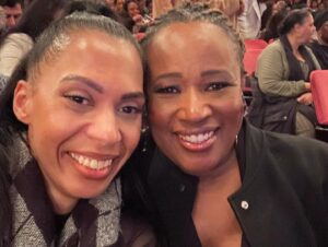 Charlene White Instagram - Let’s talk about female friendship for a hot sec.

Arrived at @thelondonpalladium and saw @1judilove’s face on all the posters and cried… walked in and saw the sell-out crowd and shed a tear, saw my friend take to the stage as *THE FIRST* Black British Female comedian to headline the London Palladium, and my heart just burst with pride.

The gang @angellicabell @brendaedwardsglobal @shaks_orig @tanisha.arts_ was there to cheer her on, scream her name, and get belly ache from all the jokes.

That old adage that women don’t support women? It’s trash. 

Get yourself a good girl-gang and you can take over the world.

My friend smashed it, and I’ll be floating on that cloud of awe and pride for quite some time. Love ya Judes xx