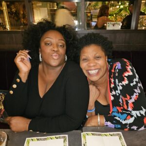 Charlene White Instagram - Vibes. Friendship. Bad Behaviour. Banter. Sisterhood. Family.

(and a member of the public mixing us up 👀)

@1judilove 
@brendaedwardsglobal 
@angellicabell