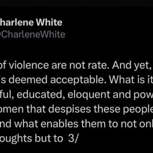 Charlene White Instagram - … because I’ve been seething all day. So…