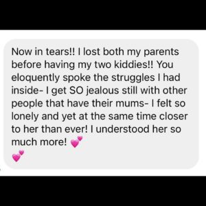 Charlene White Instagram - Blown away by so many messages about today’s @loosewomen… the emotions took me by surprise as I was talking. But I guess that’s the point really, grief can hit without warning. And I’m pleased so many of you understood and could emphasise with the feelings of jealousy.

And thanks to my Loose family for all the hugs in the ad break ❤️. Talking honestly and openly is what we do, and I hope it helps with anyone also on this crazy grief journey xx