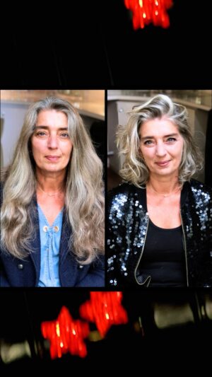 Charlie Instagram - Mes métamorphoses by #charlieenparticulier

Merci à Laurence d’avoir été une si jolie source d’inspiration 💙

#coupedecheveux #hairstyle #haircut #hair #laparisienne #luxury #maquillage #makeup #hairtransformation #coiffeuse #star #charliedeparis #parisjetaime #parisienne #parisianstyle #hairpost