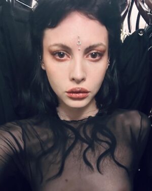 Charlotte Kemp Muhl Instagram - Keep forgetting to use this app. Been busy building a death ray and infiltrating Foucauldian cults.