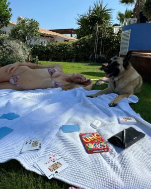 Charlotte Vega Instagram - Just a pool day with my bestie