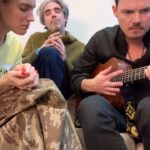 Charlotte Cardin Instagram - Melody Noir with my friends Patrick and Devon ♥️ what a treat to sing with these two