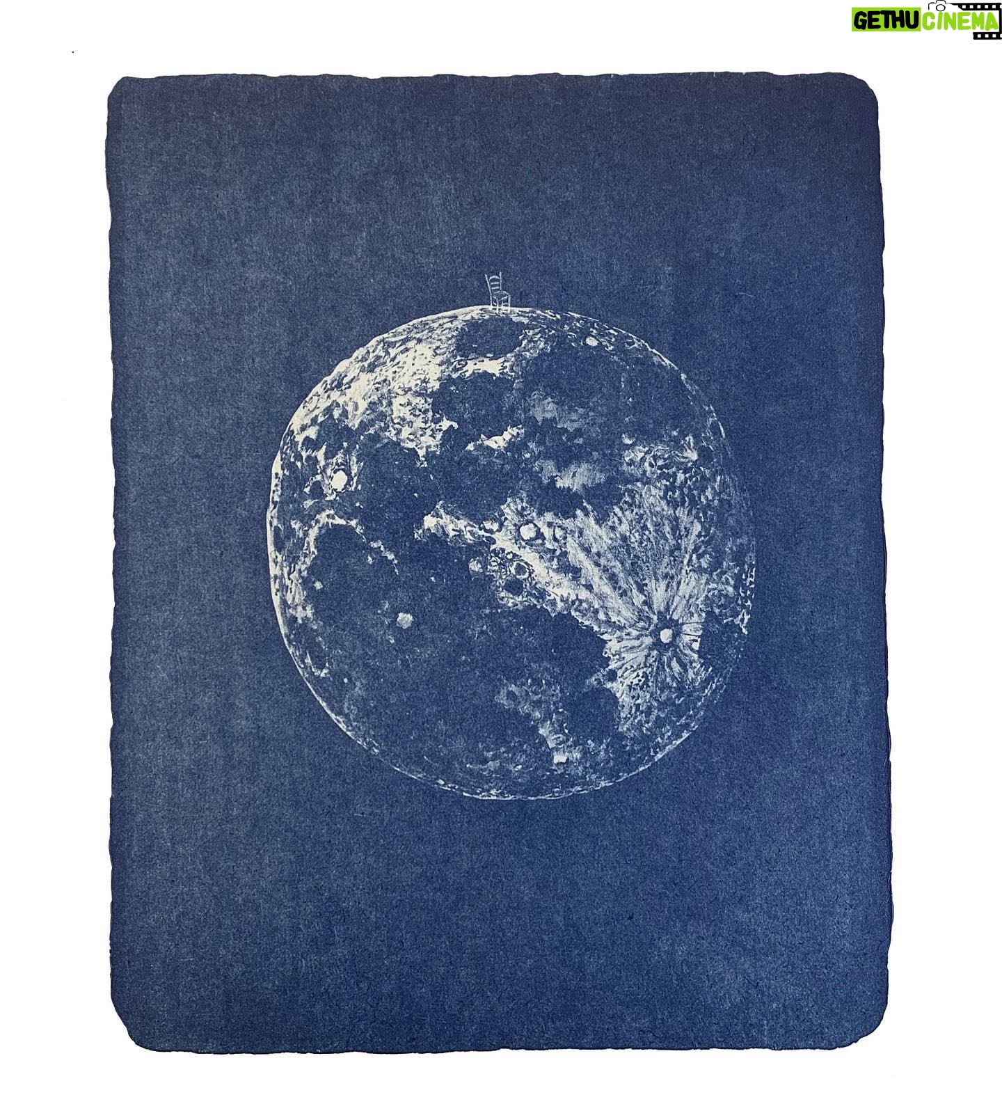 Charlotte Le Bon - 10.9K Likes - Today is full moon day and my new litho print BLUE MOON is available on my store. Link in bio 👆🏻 Worldwide shipping 🌍
Blue moon occurs when there are 2 full moons in one month. It doesn’t happen every year but it did happen in 2020 on october 31st (obviously). 💙
Big up to my dearest @idemparis and @martin_giffard my master printer 🦾