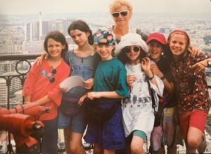Charlotte Le Bon Instagram - My first time in France (I hated it - little did I know it would become my home 14 years after). Can u find me? (special big up to @emmleduc )