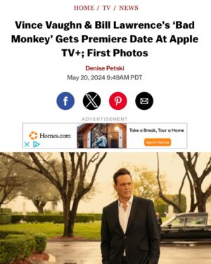 Charlotte McKee Instagram - Watch Bad Monkey on Apple TV  on August 14th!! @appletv