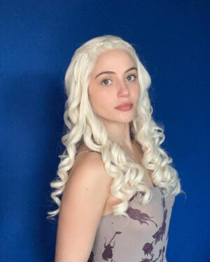 Charlotte McKee Instagram - The First of Her Name, the Unburnt, Queen of Meereen, Queen of the Andals and the Rhoynar and the First Men, Khaleesi of the Great Grass Sea, Breaker of Chains and Mother of Dragons 🐉