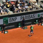 Charlotte Perrelli Instagram - Another Lovely day at @rolandgarros in Paris #tennis #daysession @andersjensen18