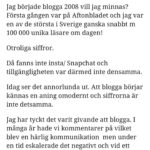 Charlotte Perrelli Instagram - Det är dags för mig att ta avsked och säga Tack o Hej! Jag har bloggat i 16 år och nu väntar nya utmaningar, det är dags att gå vidare helt enkelt…… vill ni läsa sista inlägget där jag ger återblickar och oxå berättar lite mer kring anledningen så gå in på länken under Blogg i min bio. ♥️ Kram
