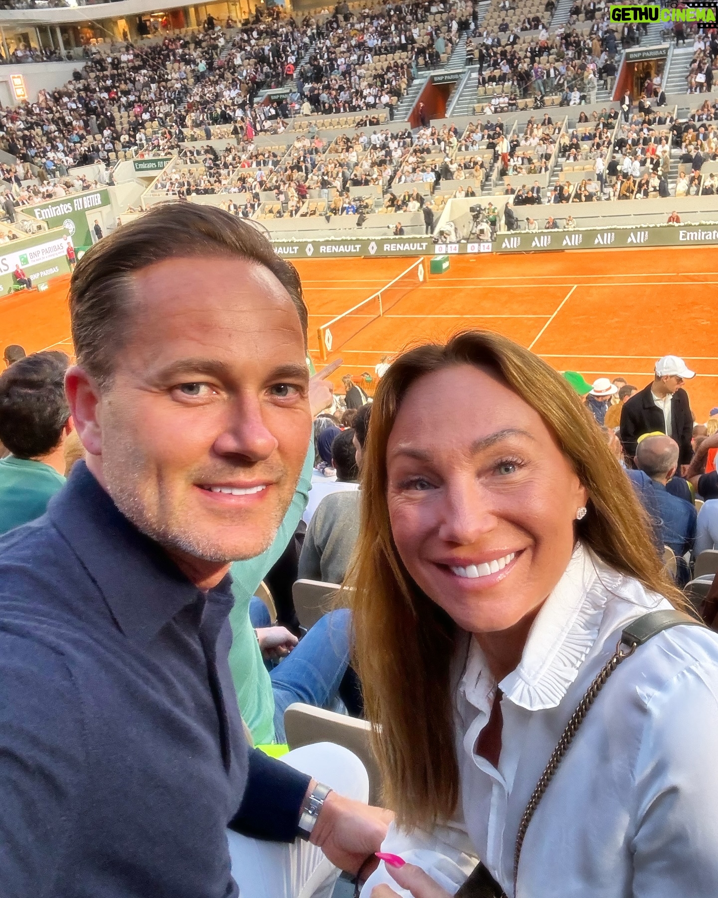 Charlotte Perrelli Instagram - Pariiiiiis och nightsession!! @rolandgarros @andersjensen18