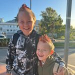 Charlotte Perrelli Instagram - Crazy Hairday at school and no uniforms. ♥️👍🏻
