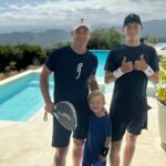 Charlotte Perrelli Instagram - Samarbete. Padel, Tennis & Golf är en stor del av vår familjs liv. ALLA är otroligt aktiva och vi älskar det. Riktigt sköna bra kläder som sitter snyggt är Såå viktigt. Gissa om gänget är glada när vi nu rensat garderober och fyllt på med nytt från världens bästa märke!! Grymt bra att de dessutom har även barnstorlekar för de minsta! 👍🏻🫶🏻 @andersjensen18 @alessioperrelli @rs_padelofficial @rs_tennis @rs_golfofficial @rs_sportsofficial @rs.oficial