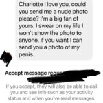 Charlotte Ross Instagram – When you decide to glance at your hidden messages… 👀
