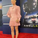 Charlotte Ross Instagram – Fun last eve at the Premiere of Ambulance 🚑 
#ambulancethemovie
