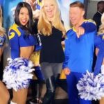 Charlotte Ross Instagram – Fun last eve at the American Underdog premiere 🏈