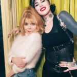 Charo Instagram - Hola Amigos I want to Share with You This picture with the very Beautiful and Talented @thekatvond We Have So Much Fun That l wish You Were Here . I hope you Like It . I Love You All . Besos . #charo #cuchicuchi #katvond #fun #love #bestfriends #fyp #foryou #beverlyhills #hollywood #Tbt #throwback #throwbackthursday #foryoupage
