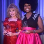Charo Instagram - Hola Amigos l want to Share with You a Grate Fun Momento with @iamtabithabrown after we Got an Awards from @mercyforanimals. I Truly Wish that You Were Here PS We All Together Raised:2.000.000$ YES!!! #charo #cuchicuchi #awards #award #dtla #fundraiser #event #fiesta #reddress #party #vegan #veganfood #vegetarian #healthy #health #animallovers #animals #love #fyp #foryou #foryourpage #loveyouall