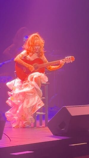 Charo Instagram - Hola Amigos. Last night was beautiful and thank you for All the wonderful standing ovations!I wish you where there I love you all Besos  #charo #cuchicuchi #guitar #guitarist #musician #concert #performance #foryou #fyp #foryourpage #palmdessert #musician #costumes #dance #salsa #singing #love #iloveyou