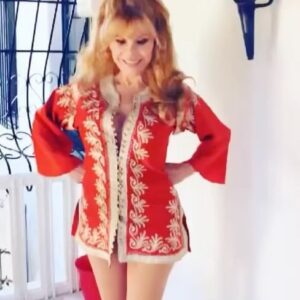 Charo Instagram - Hola Amigos l want to Share with You This Very Bitchy. But Innocent Outfit Perfect for this Coming Fiestas Because if You  Eat Lot of  Cookies Never Will Show . Enjoy this Time of the Year .I Hope You Like It . I Love You All. BESOS . #charo #cuchicuchi #fashion #red #asian #culture #stylish #camp #style #dress #hot #cute #positivity #workout #fyp #foryou  #foryoypage #designer #love #loveyou