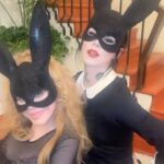 Charo Instagram - Just another casual day at @officialcharo ‘s! 👯‍♀️ Sending everyone so much love today! 🖤