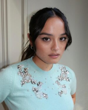 Chase Sui Wonders Instagram - 🤍 thank you for this parisienne dream @miumiu 🤍 & congratulations on the most beautiful show 🕊🕊🕊

big love to the dream team 💎 @emilychengmakeup @bobbyeliot
