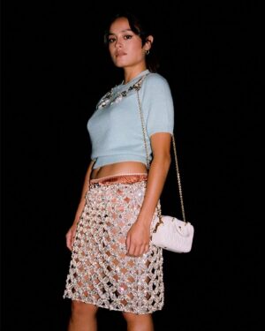 Chase Sui Wonders Instagram - 🤍 thank you for this parisienne dream @miumiu 🤍 & congratulations on the most beautiful show 🕊🕊🕊

big love to the dream team 💎 @emilychengmakeup @bobbyeliot
