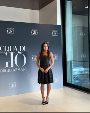 Chase Sui Wonders Instagram - 🌊🪽Armani dreeeam last night🪽🌊@armanibeauty #armanibeautypartner #AcquadiGio