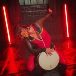 Chastity Ashley Instagram - “If you believe LOVE makes the world go round, then each act of kindness is a revolution.” . Passing my love to you planet earth, one beat at a time . #loveistheanswer #loveislove #love #revolution #bekind #rewind #healing #drummer #drummergirl #neonpony