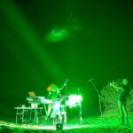 Chastity Ashley Instagram - “Rise above oneself and grasp the world. The future belongs to those who can rise above the confines of the earth.” . “Under The Milky Way” Neon Pony LIVE at Amboy Crater is dropping this Tuesday, March 7th on YouTube. So Keep your eyes on this space and stay tuned beatmakers! . #livemusic #live #dj #drummer #percussionist #producer #beatmaker #amboycratervolcano #drummergirl #neonpony