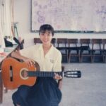 Cheer Chen Instagram - 🐾 認識自己是一條漫長的路。﻿ ﻿ 從朋友那得到一張高中時期的照片，才想起曾是景美女中演辯社的社員，跟當時實力最強的成功高中有過交流。金魚腦如我早忘了這張照片在哪拍的，也忘了跟照片裡的人何時開始全都失去聯絡，但依稀記得當年的我，就算辯輸了也無所謂，辯贏了也沒多大成就感，有天下午我離開社團走在學校游泳池旁的長廊，想著我愛上的應該是思辨的過程，而非說服別人的結果。是那種可以從不同角度看一件事情之後，得到寬闊視野，得到選擇或不選擇的自由。這樣的自由在拿起吉他，試著開始寫歌以後，好像自己同時是雲朵也同時可以是風，可以是山也可以是即將落下的雨，不必揭曉是否有人懂的字句之間的關聯，最好不懂，把解讀與感受的權利開放給懂得享受自由的人。這大概也是創作的起點，在認識自己這條路上，一個小小的里程記號。﻿ ﻿ 其實不太擅長說話的我，唱歌的時候，也得到將自己溫柔隱藏的自由。