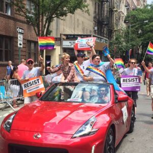Chelsea Manning Instagram - was honored to represent the ACLU at this years NYC Pride March <3 started to lose my voice from screaming so much <3