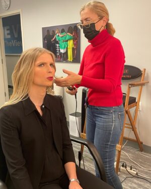 Chelsea Manning Instagram - earlier today in @theviewabc green room