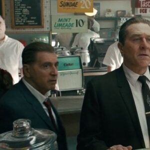 Chelsea Sheets Instagram - Catch me in “The Irishman” now out on Netflix!  This was such a surreal experience getting to work with Martin Scorsese was a dream come true. And all the actor legends! I’m still speechless but will leave you with the saying “Never give up!” #theirishman #martinscorsese #robertdeniro #alpacino #rayromano #joepesci #irishman #movie #actress #film #60s #jfk #dream @theirishmanfilm