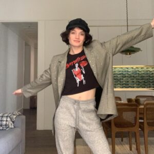 Chelsea Sheets Instagram - Last leg of my trip I had the pleasure of staying at @thelisboans in Lisbon Portugal! Seriously I wanted to move in! It was such a beautiful 2 bedroom apt/hotel! You even get breakfast delivered in a tote on the door every morning at 8 am! Can’t wait to come back! 💕💕💕