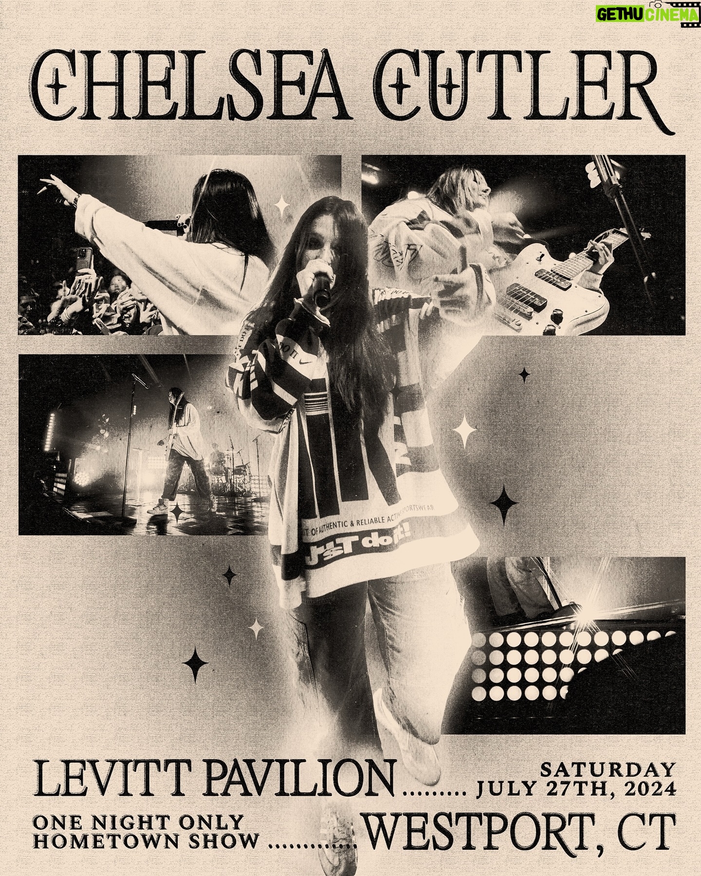 Chelsea Cutler Instagram - HOMETOWN SHOW. this is so fun. westport ct im coming home to you for a special special night on july 27th. pre-sale starts tomorrow at 1pm EST, general on-sale is this friday at 1pm EST. you can sign-up for presale tickets now xxxx
