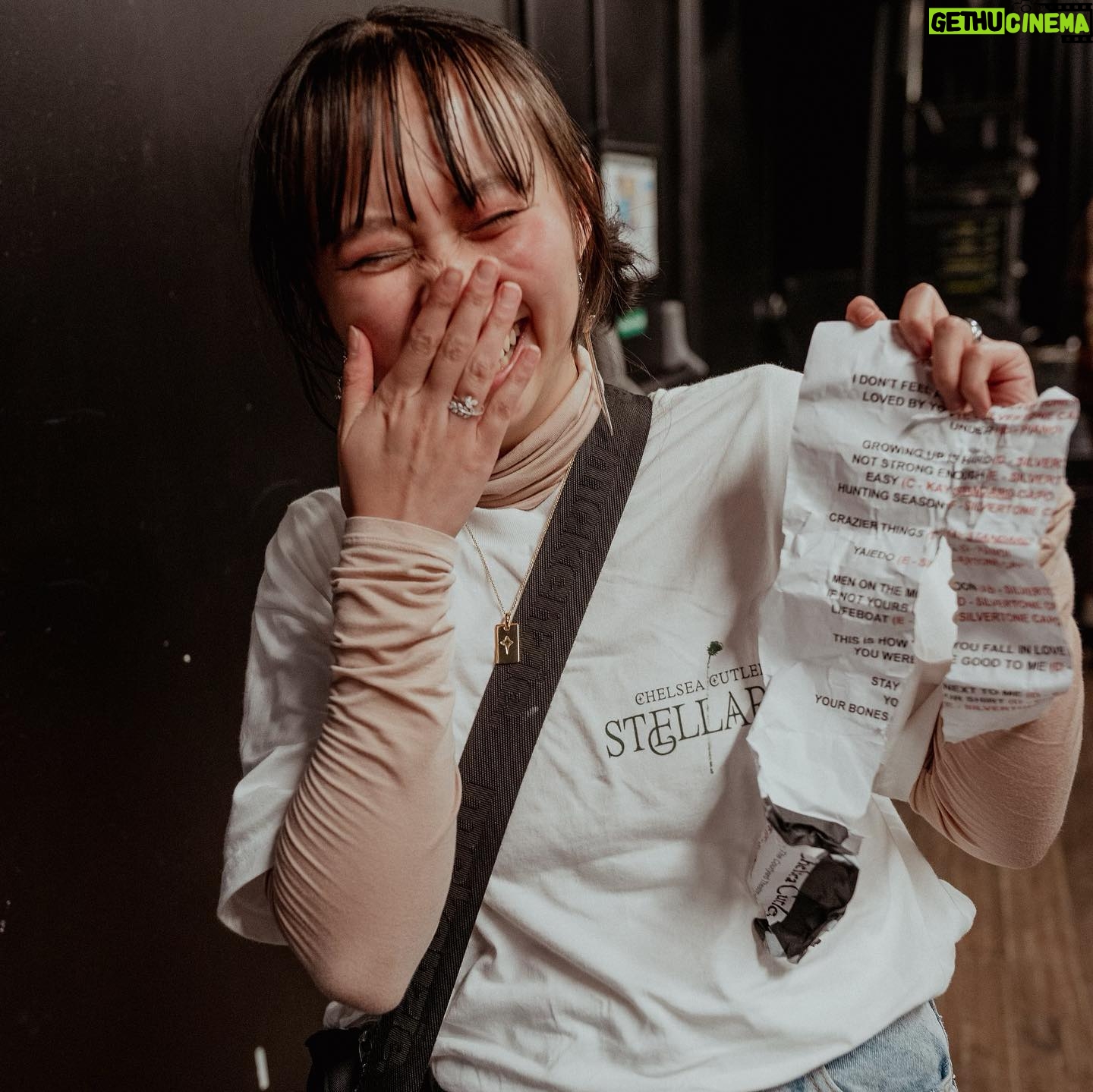 Chelsea Cutler Instagram - manchester and london, you were so wonderfully special. paris tonight <3