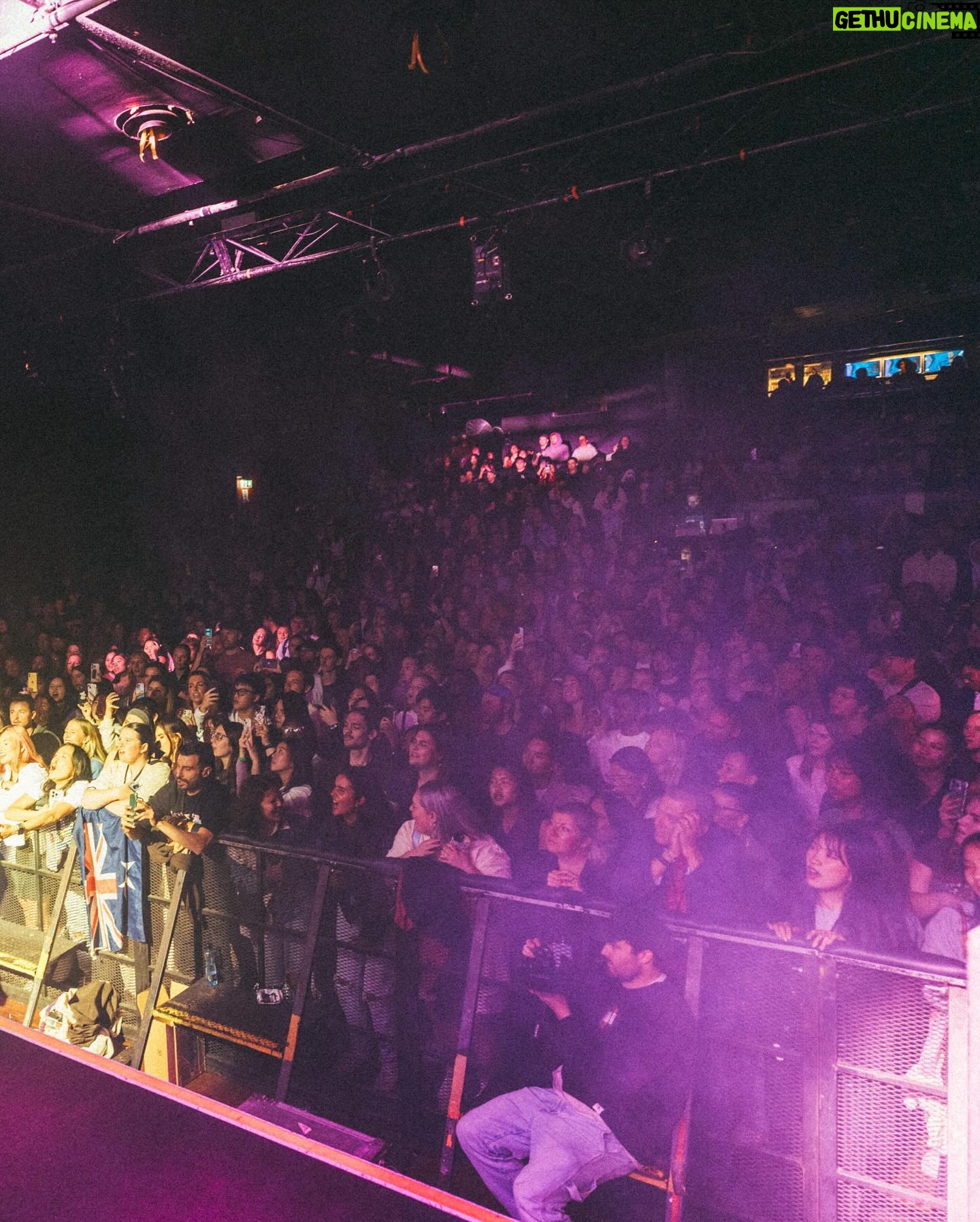 Chelsea Cutler Instagram - thank you so much australia for these shows, our first time here but certainly not the last. thank you for all the love, we are eternally grateful <33333