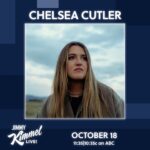 Chelsea Cutler Instagram - coming to your television screen wednesday night for a special performance of “Your Bones” on @jimmykimmellive !