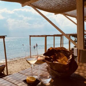 Chelsea Kane Instagram - Snapshots from Tinos: 1. Our beautiful villa in Agios Fokas //2. Marathia Tavern//3. A giant //4. The little church we discovered on the property where we were staying//5. Dovecote//6. Back at Marathia//7. Perusing the port//8. Thinking about Marathia//9. Panagia Evangelistria (where we saw several pilgrims crawling on their hands and knees from the port all the way to the church on the top of the hill)//✌🏻