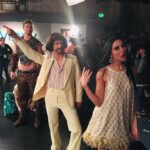 Chelsea Kane Instagram - Happy belated to the boys, @jeanluc and @derektheler! Hope it was groovy. (Thank you @melissapeterman for sending this photo.) ✨