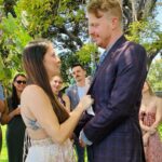 Chelsea Kane Instagram – Last weekend, I had the honor of officiating my best friend’s wedding! It was a beautiful day in the rose garden and one I will never forget. Congrats, Em and Ned. Love you! #nedoverheels