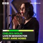 Chelsea Wolfe Instagram - Chelsea Wolfe performing ‘Whispers In The Echo Chamber’ at Maida Vale 🎙️ You can still listen to Chelsea Wolfe’s live session with Mary Anne Hobbs @bbcsounds Link in bio.