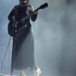Chelsea Wolfe Instagram - enamored with new guitar strap made by Matt Kepler @cultofhades 🙏🥚 the egg is cracked, fractured photo by @theweary__traveler