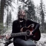 Chelsea Wolfe Instagram - bit of a cold but felt like singing in the forest #whispersintheechochamber
