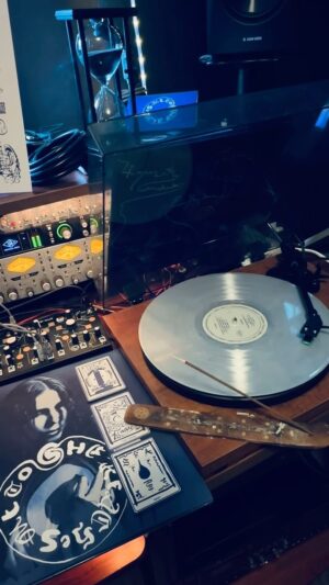 Chelsea Wolfe Instagram - the She Reaches Out oracle deck will ship with silver vinyl, available exclusively in my Loma Vista merch store ((link bio - US shop only - limited edition/while supplies last)) 🩶